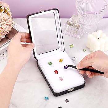 Amazon｜OLYCRAFT ルースボックス 9.6x13.6x3.2cm ルースケース
